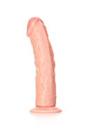 REALROCK 7" CURVED DILDO WHITE