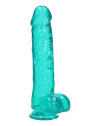 REALROCK 10" DILDO BLUE
