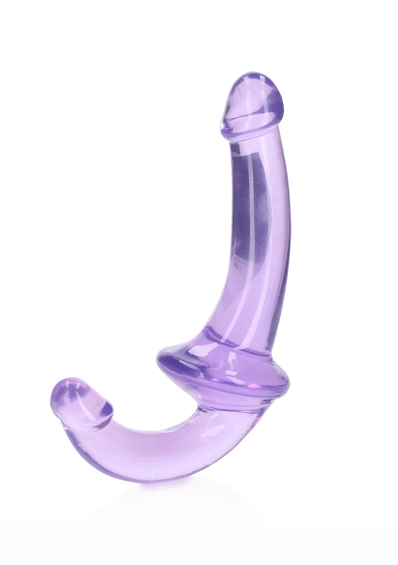 REALROCK STRAPLESS STRAP-ON 6" PURPLE