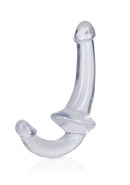 REALROCK STRAPLESS STRAP-ON 6" CLEAR