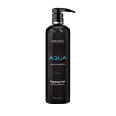 Wicked Aqua: fragrance-free water-based lubricant in a 16 fl oz (473 ml) black pump bottle