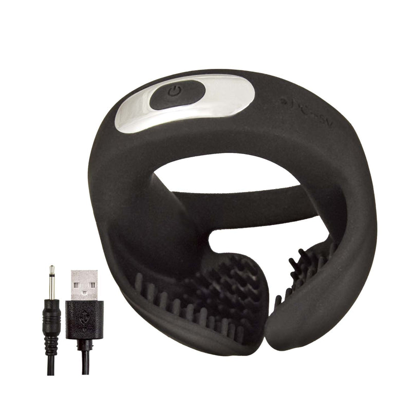 C**KPOWER SCROTUM HUGGER C**K RING BLACK