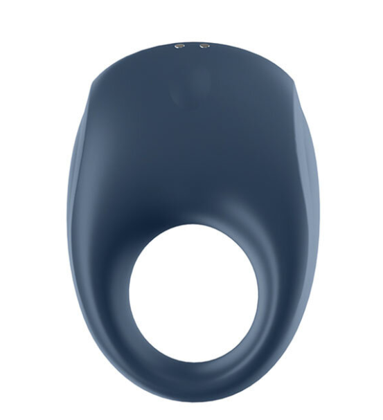 SATISFYER STRONG ONE VIBRATING RING BLUE