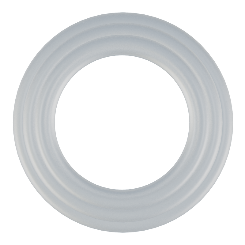 ROCK SOLID TRI PACK RUBBER GASKET CLEAR