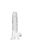 REALROCK 7" DILDO CLEAR
