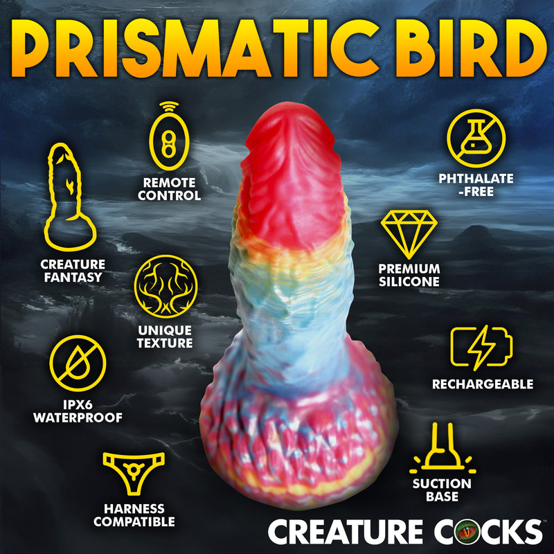 CREATURE COCKS PHOENIX VIBRATING DILDO WITH REMOTE