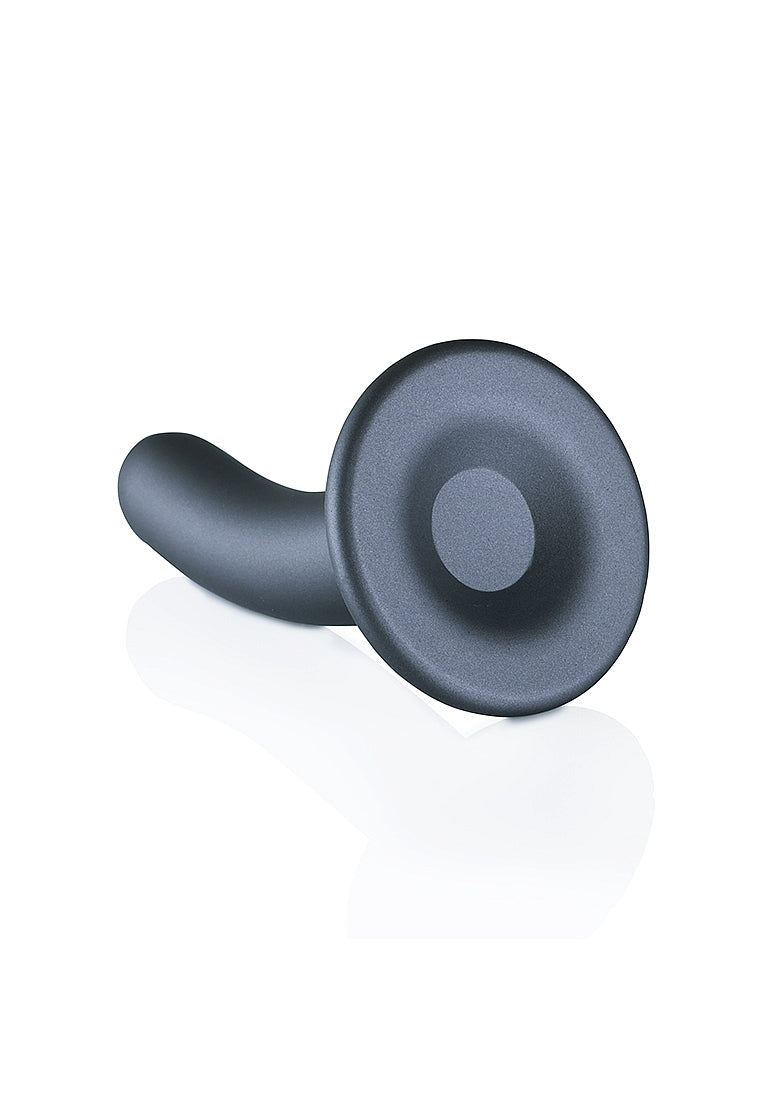 SMOOTH G SPOT 5" DILDO GUNMETAL