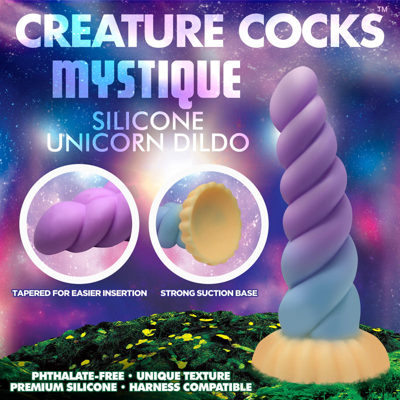 CREATURE COCKS MYSTIQUE UNICORN DILDO