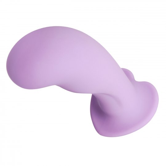 ROYAL HEART ON 5" DILDO PURPLE