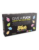 NEON F* LIGHT UP SIGN