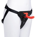 BEGINNERS STRAP-ON HARNESS SET WITH 5” ORANGE DILDO