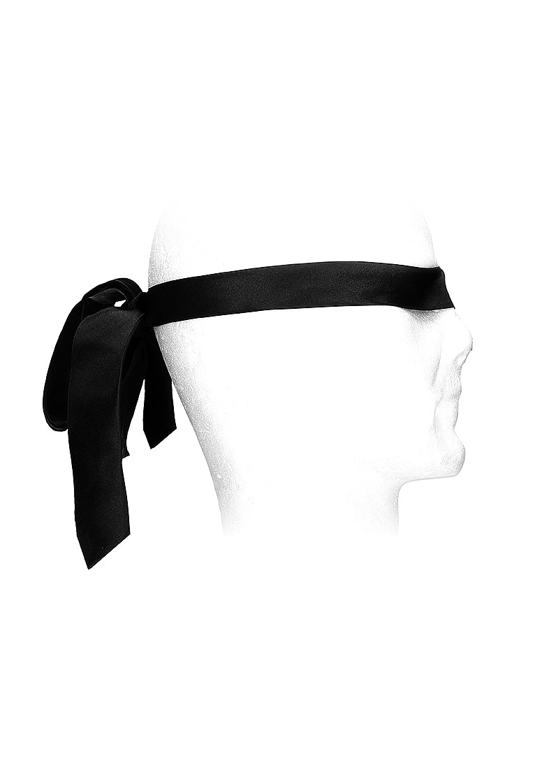 SATIN BONDAGE TIE BLACK