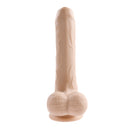 UNCUT VIBRATING DILDO LIGHT 6"