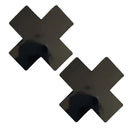 NEVA NUDE BLACK VINYL X PASTIES