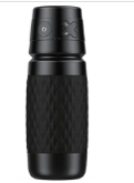 CYBERSKIN WARRIOR VIBRATING & SUCKING STROKER BLACK