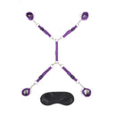 LUX FETISH 7PC BED SPREASET PURPLE