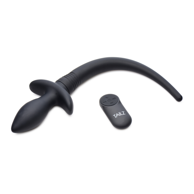 TAILZ WAGGING VIBRATING ANAL TAIL PLUG WITH REMOTE