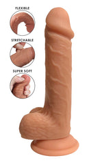EASY RIDERS 7" DILDO WHITE