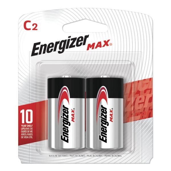 DURACELL/ENERGIZER C 2PK