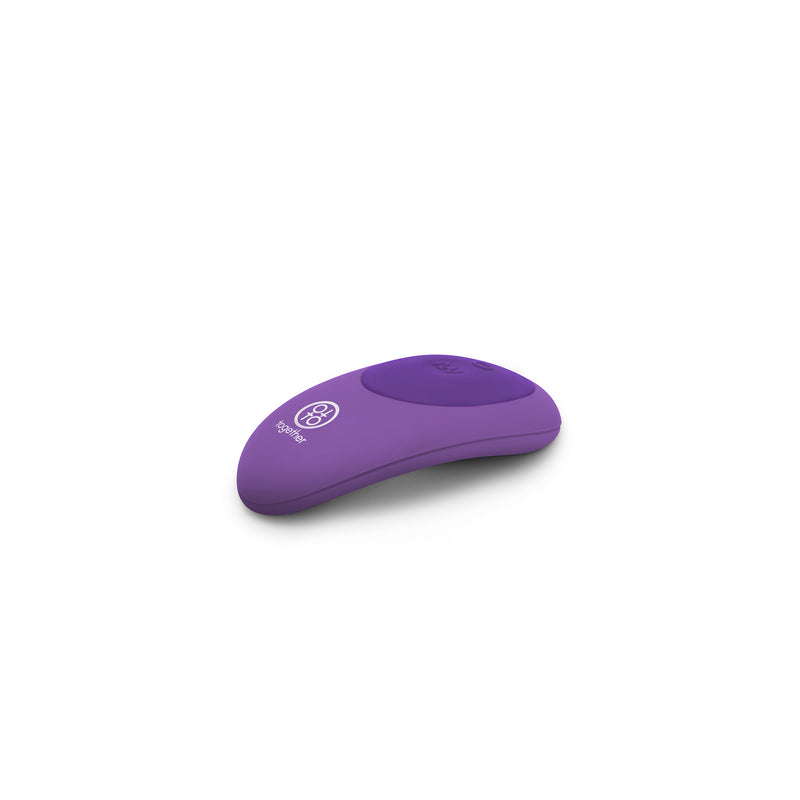 TOGETHER VIBES V2 PURPLE DOUBLE ENDED VIBRATOR WITH REMOTE