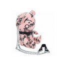 PLEATHER PINK BONDAGE BEAR SLING BAG