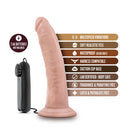 DR DAVE 7" VIBRATING DILDO