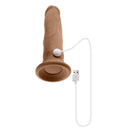 TWIRL JAM DILDO DARK 9"