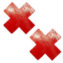 NEVA NUDE RED VINYL X PASTIES