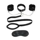 LUX FETISH COLLAR CUFF & LEASH SET
