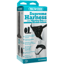 VAC-U-LOCK SUPREME HARNESS WITH VIBRATING PUG