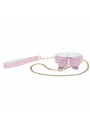 OUCH! PARIS COLLAR & LEASH PINK