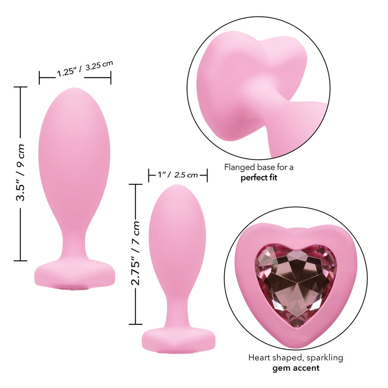 FIRST TIME CRYSTAL BOOTY DUO PINK