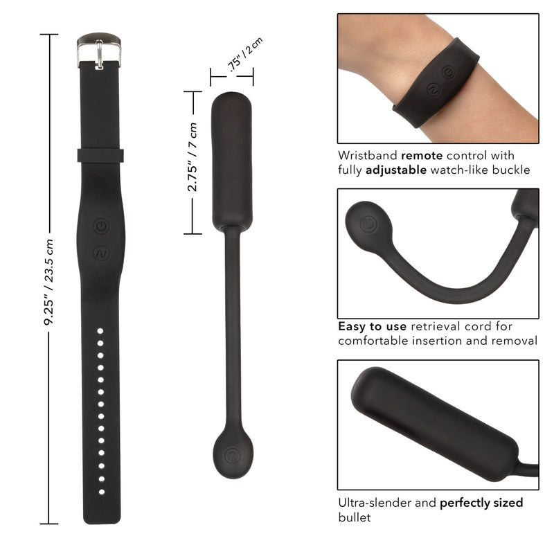 PETITE BULLET WITH WRISTBAND REMOTE