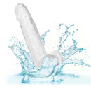 SIZE QUEEN 6" DILDO CLEAR