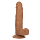 SIZE QUEEN 6" DILDO BROWN
