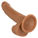 SIZE QUEEN DILDO BROWN DILDO 8"