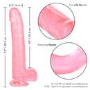 SIZE QUEEN 10" DILDO PINK
