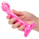 TWISTED LOVE BULB TIP PROBE PINK 6"