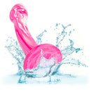 TWISTED LOVE BULB TIP PROBE PINK 6"