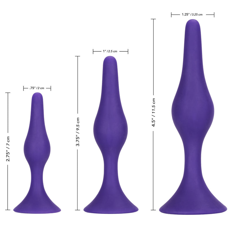 BOOTY CALL TRAINER 3 PIECE PURPLE