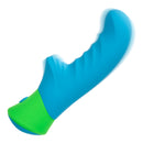 RAVE RIDGED G SPOT VIBE BLUE