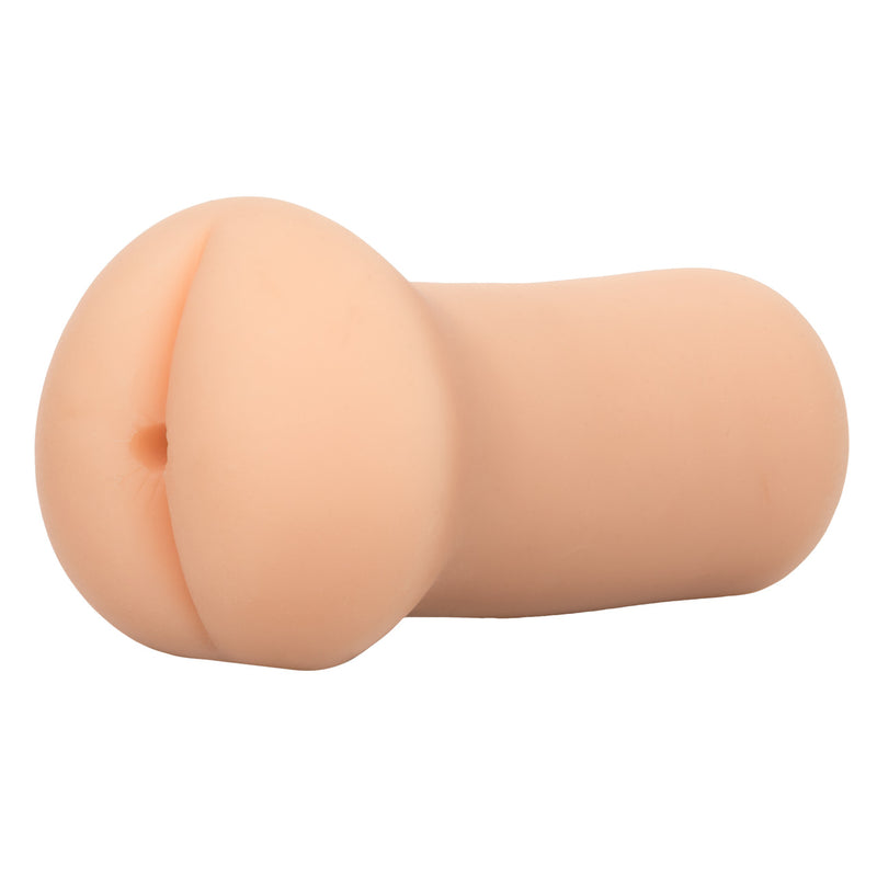 CalExotics Cheap Thrills The Cheerleader: realistic closed-end rear-entry stroker in a light skin tone