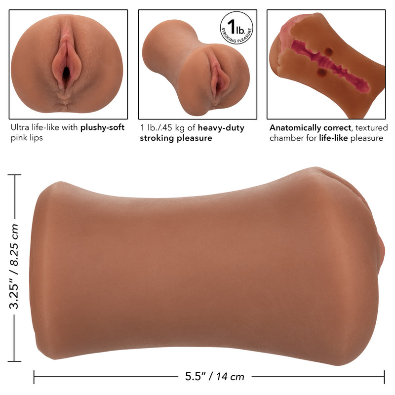 STROKE IT TIGHT PUSSY BROWN