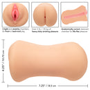 STROKE IT DUAL ENTRY P*SSY & ASS IVORY