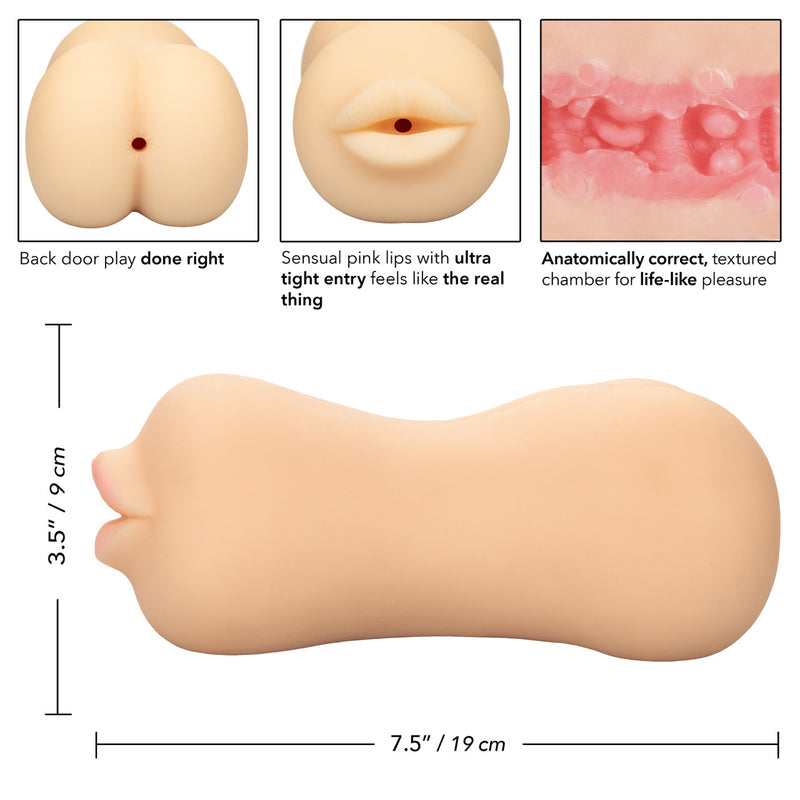 STROKE IT MOUTH & ASS IVORY