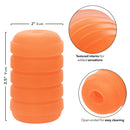 POP SOCK RIBBED ORANGE
