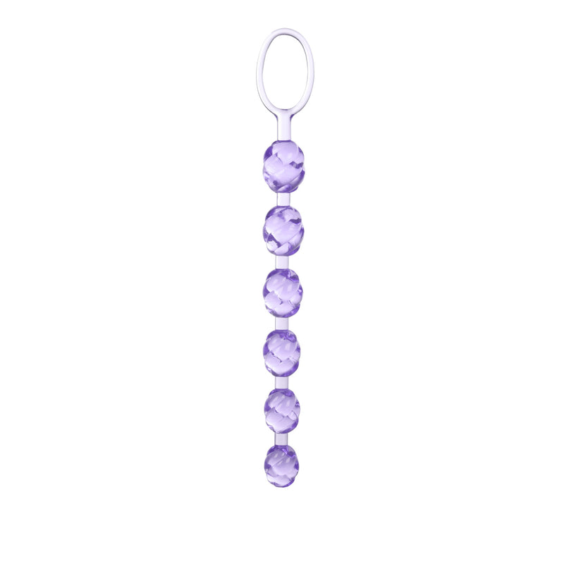 SWIRL PLEASURE BEADS PURPLE