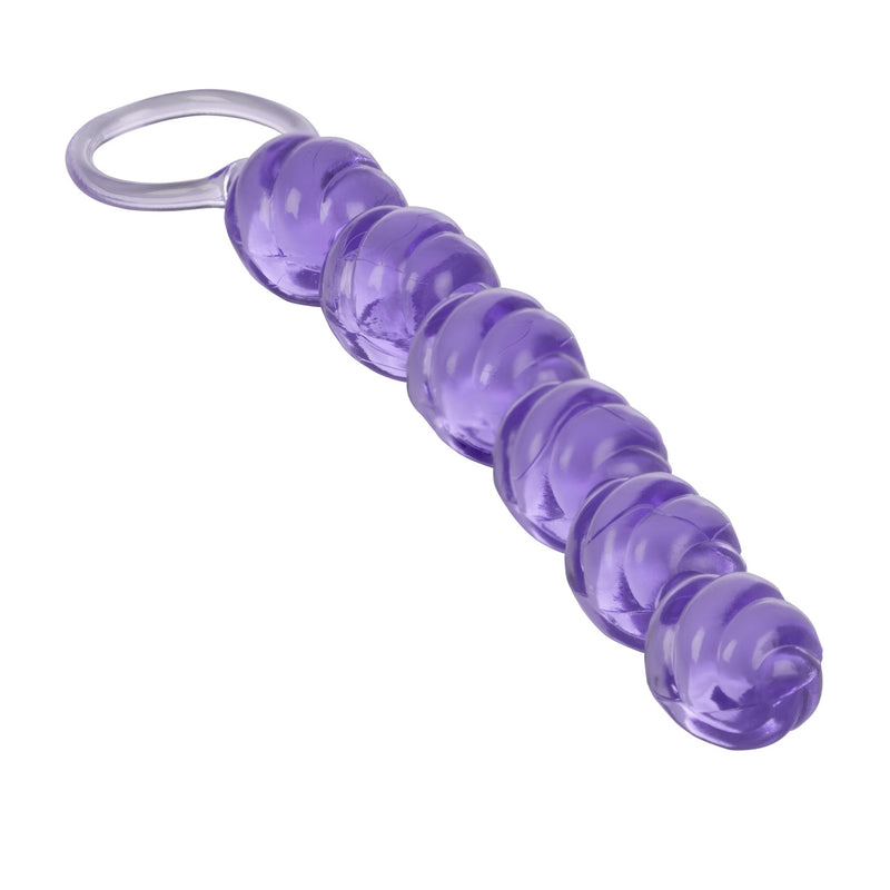 SWIRL PLEASURE BEADS PURPLE