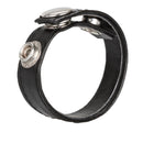 LEATHER 3 SNAP C-RING