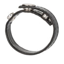 LEATHER 3 SNAP C-RING
